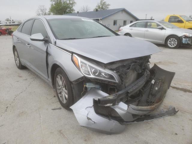 HYUNDAI SONATA SE 2016 with VIN 5NPE24AF7GH383653 - Photo from auction