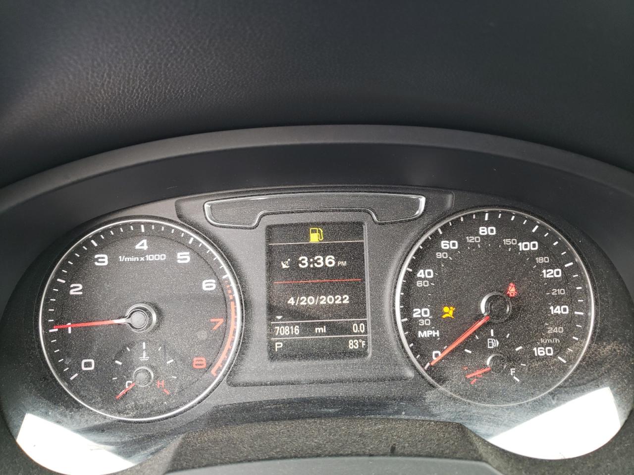Photo 8 from auction – 2016 AUDI Q3 PREMIUM with VIN WA1BFCFS0GR013753