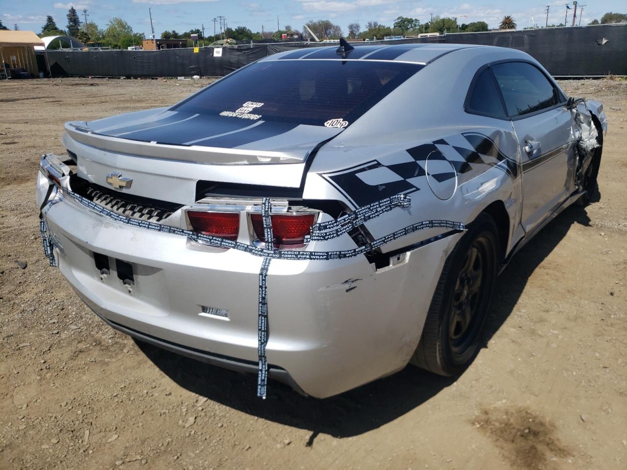 Photo 4 from auction – 2012 CHEVROLET CAMARO LS with VIN 2G1FA1E35C9123960