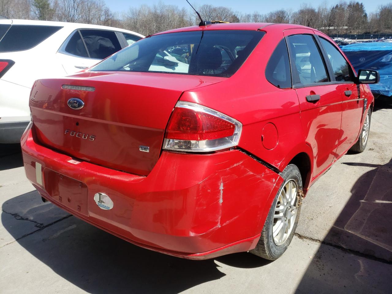 Photo 4 from auction – 2008 FORD FOCUS SE with VIN 1FAHP35N68W213439