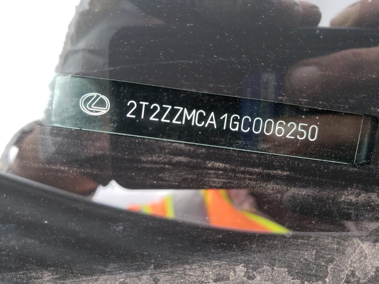 Photo 9 from auction – 2016 LEXUS RX 350 with VIN 2T2ZZMCA1GC006250