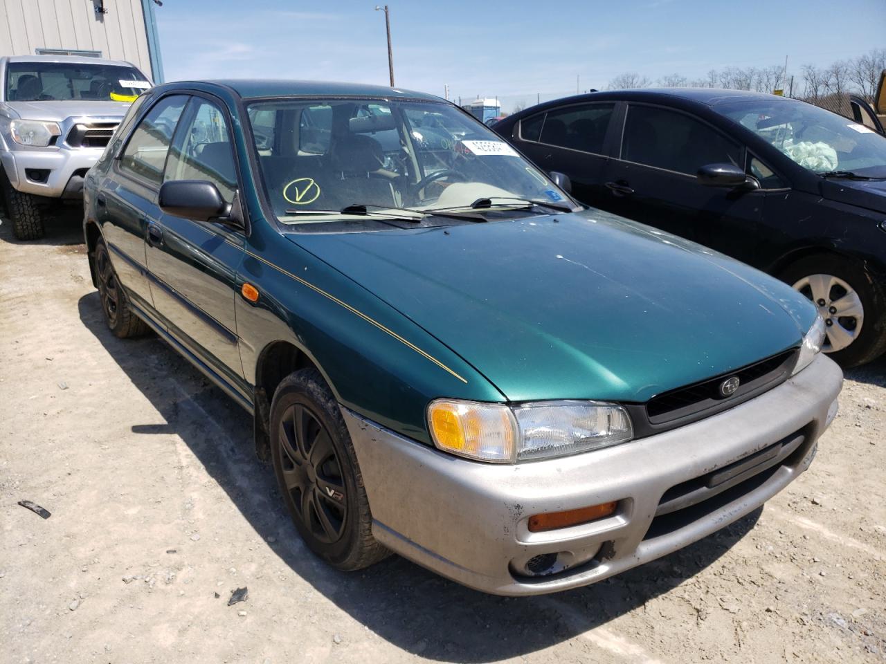 SUBARU IMPREZA L 1997 with VIN JF1GF4351VH815849 - Photo from auction