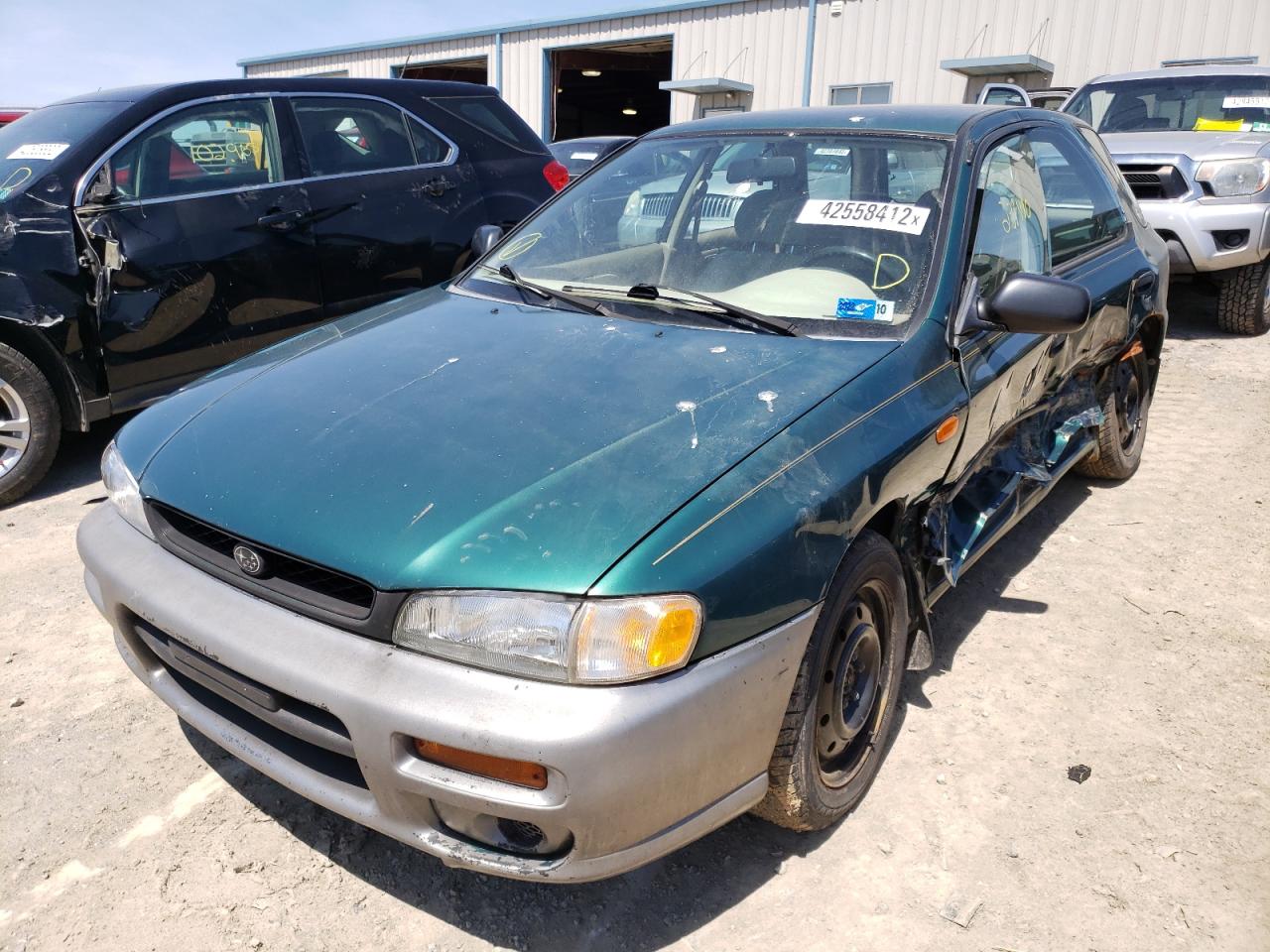 Photo 2 from auction – 1997 SUBARU IMPREZA L with VIN JF1GF4351VH815849