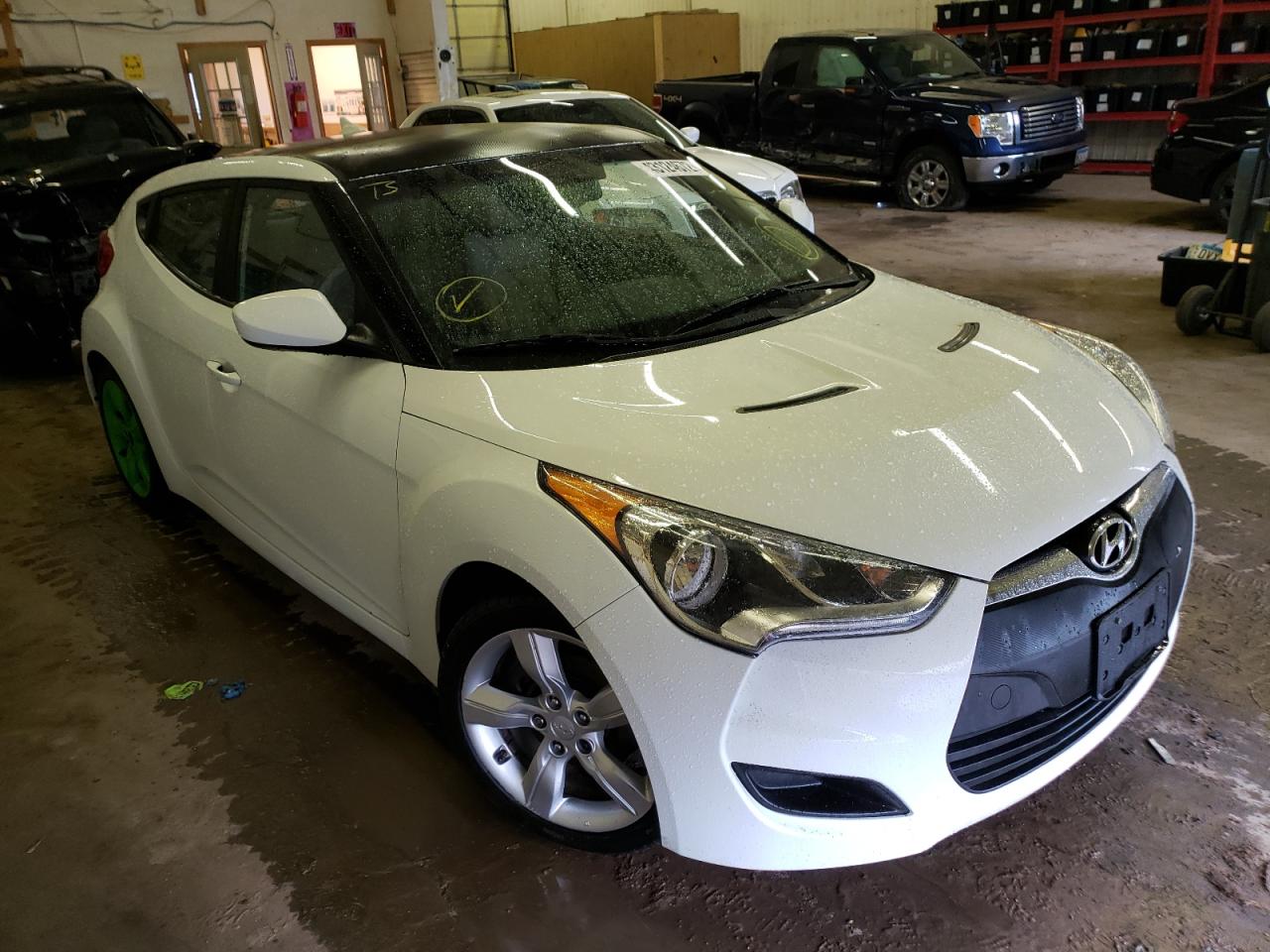 HYUNDAI VELOSTER 2012 with VIN KMHTC6AD1CU028133 - Photo from auction