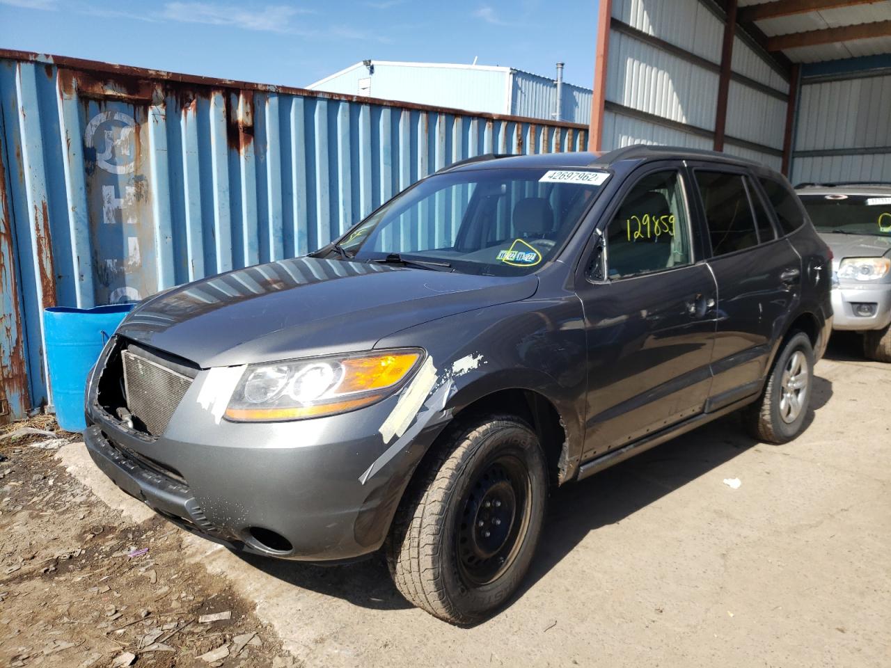 Photo 2 from auction – 2009 HYUNDAI SANTA FE G with VIN 5NMSG13D29H328770