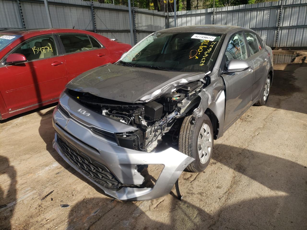 Photo 2 from auction – 2022 KIA RIO with VIN 3KPA24AD0NE440970