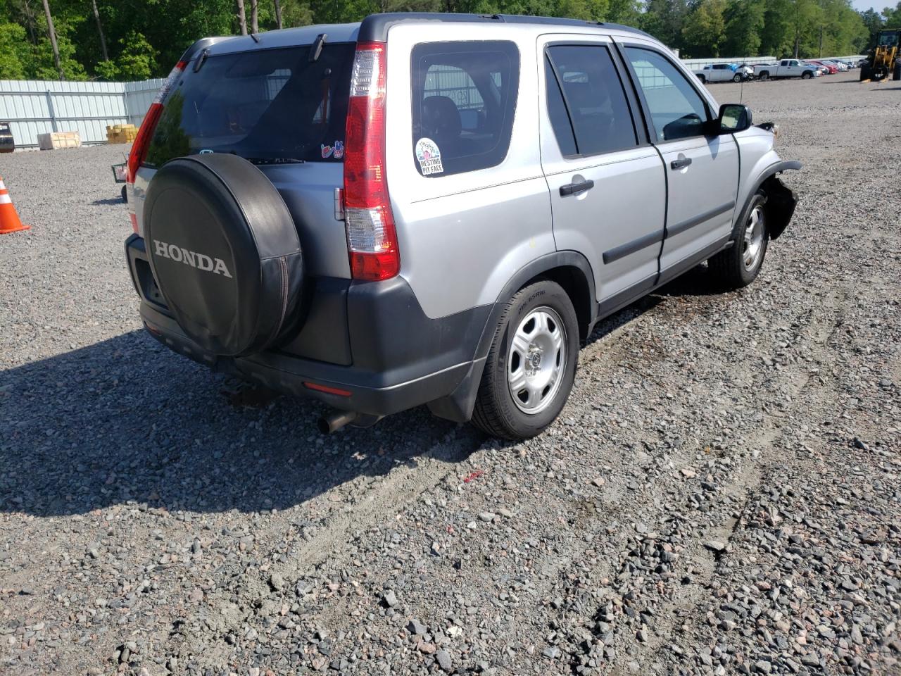 Photo 4 from auction – 2006 HONDA CR-V LX with VIN JHLRD78586C025937