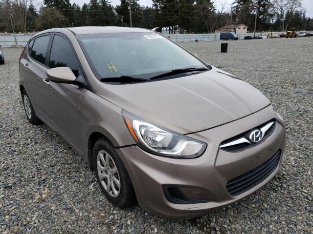 HYUNDAI ACCENT GLS 2014 with VIN KMHCT5AE3EU170294 - Photo from auction