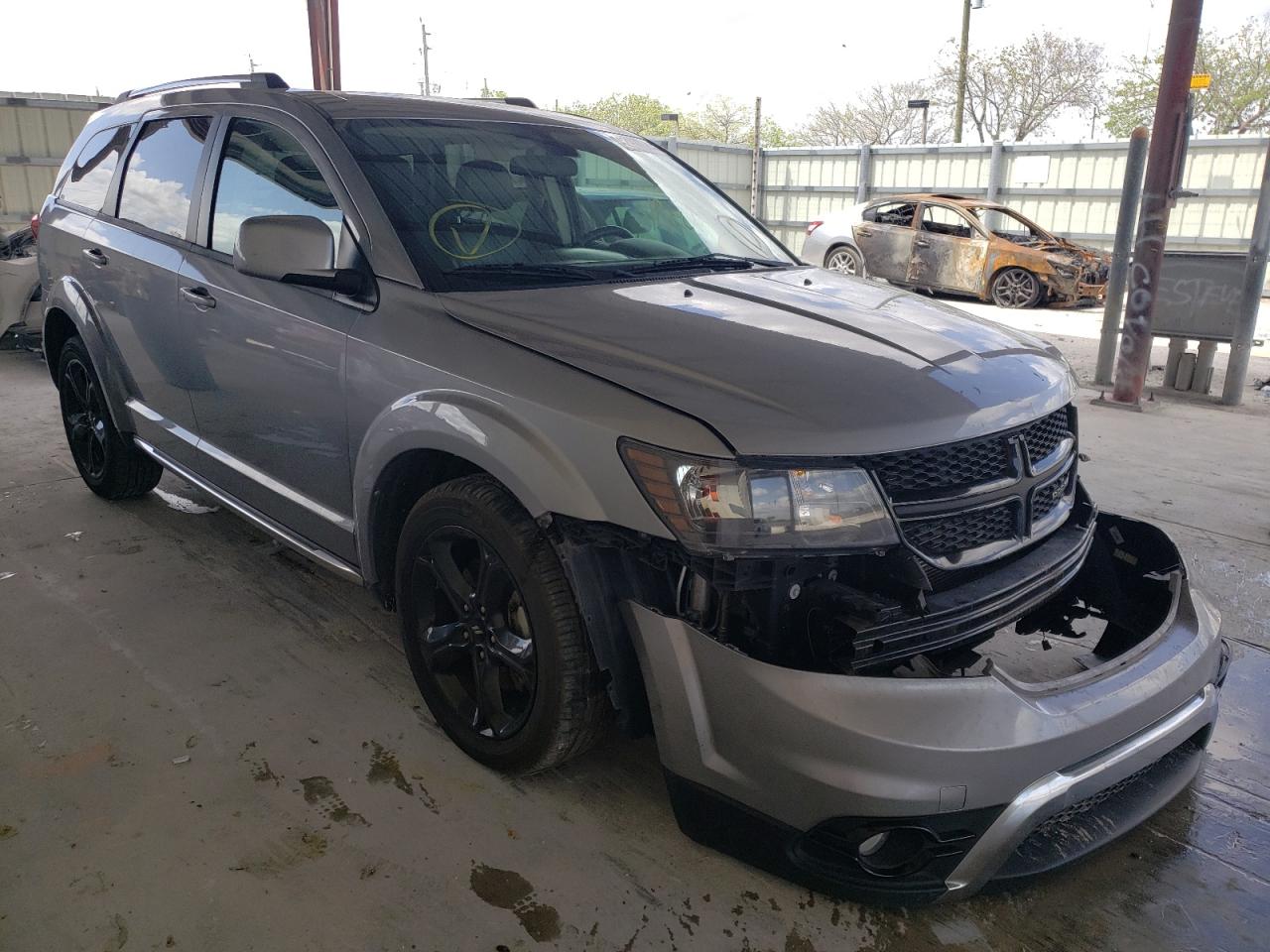 DODGE JOURNEY CR 2018 with VIN 3C4PDCGG2JT475581 - Photo from auction