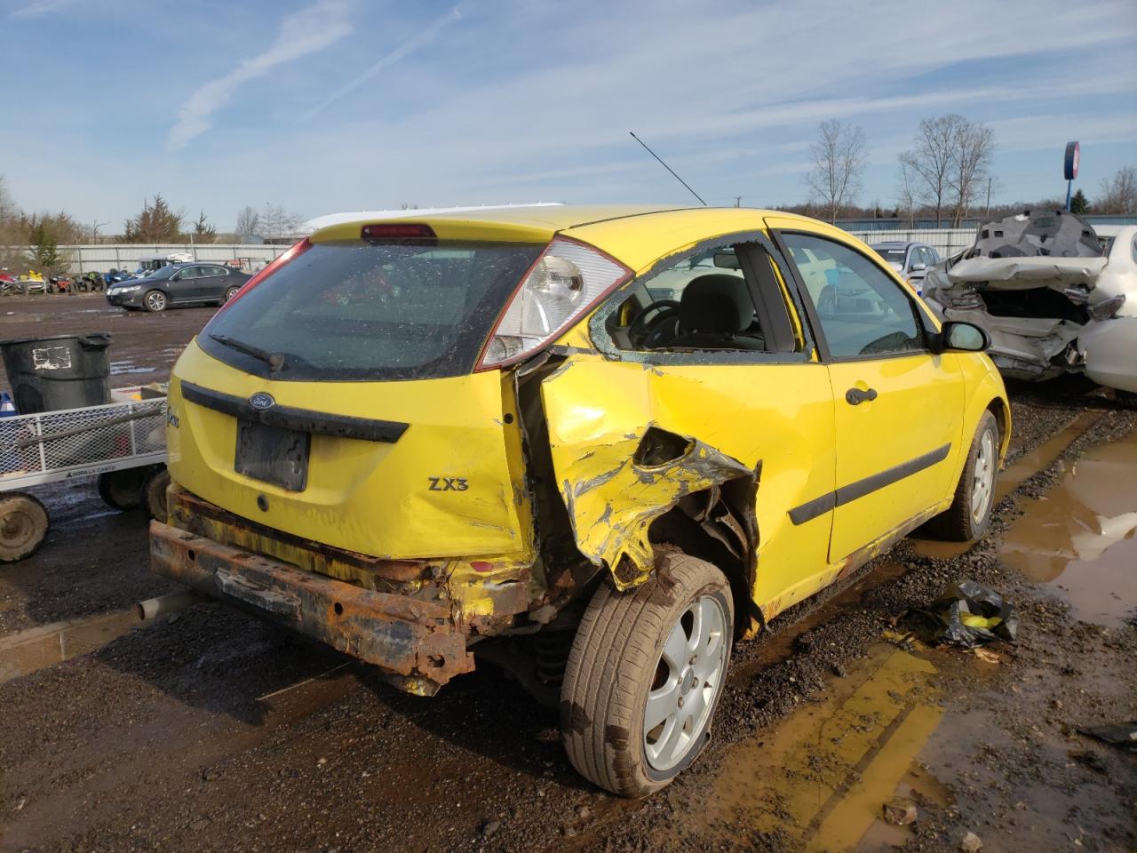 Photo 9 from auction – 2002 FORD FOCUS ZX3 with VIN 3FAFP31312R189170