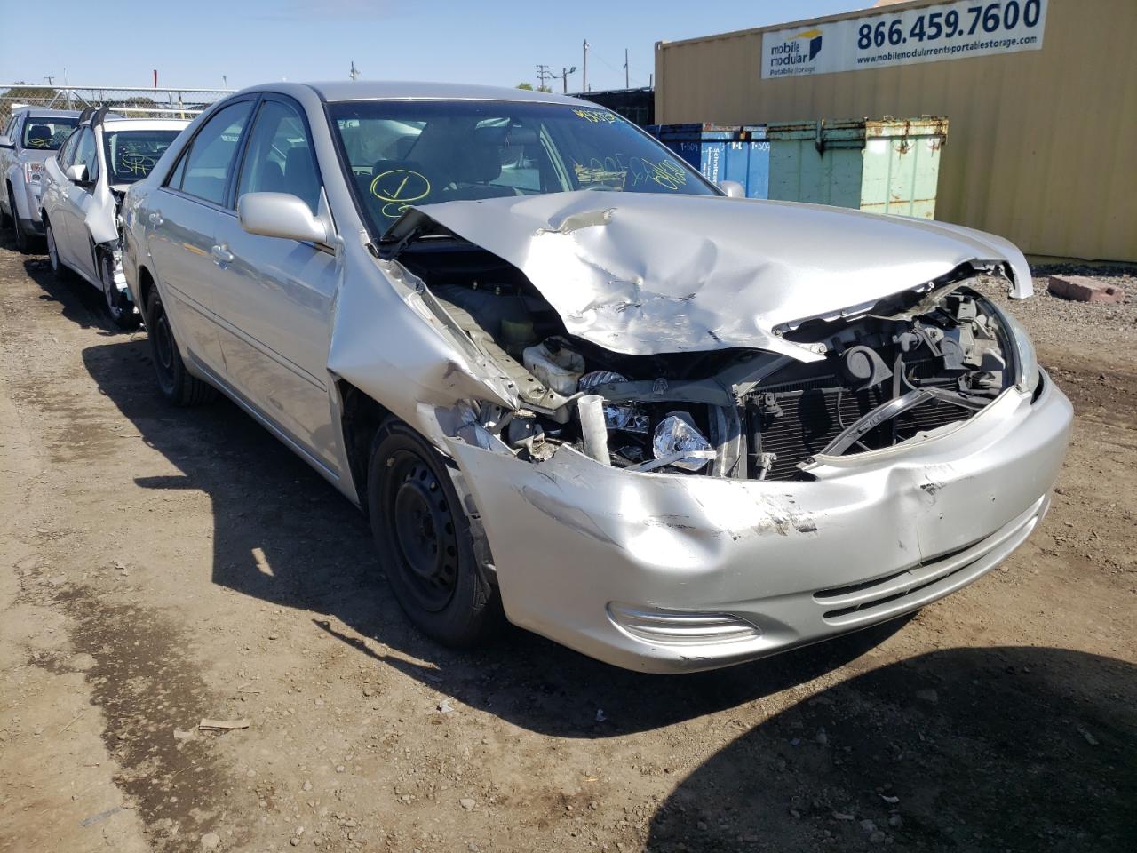 TOYOTA CAMRY LE 2004 with VIN 4T1BE32K14U287563 - Photo from auction