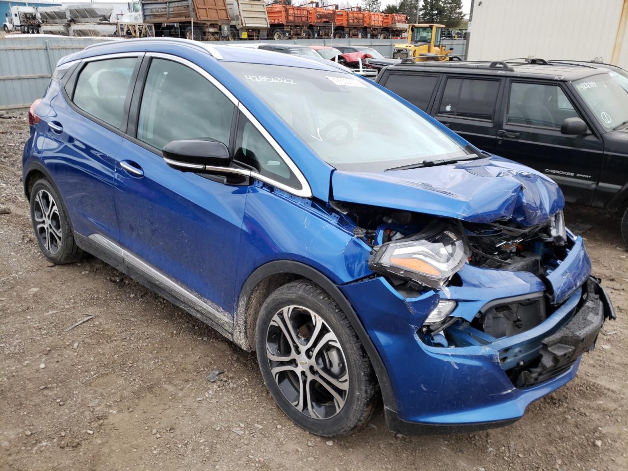 CHEVROLET BOLT EV PR 2020 with VIN 1G1FZ6S09L4122491 - Photo from auction