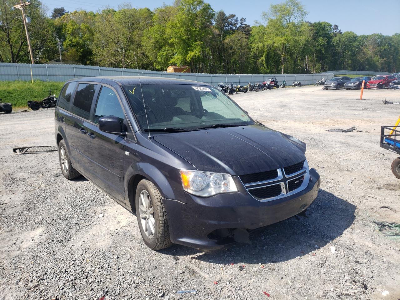 DODGE GRAND CARA 2014 with VIN 2C4RDGBGXER190630 - Photo from auction