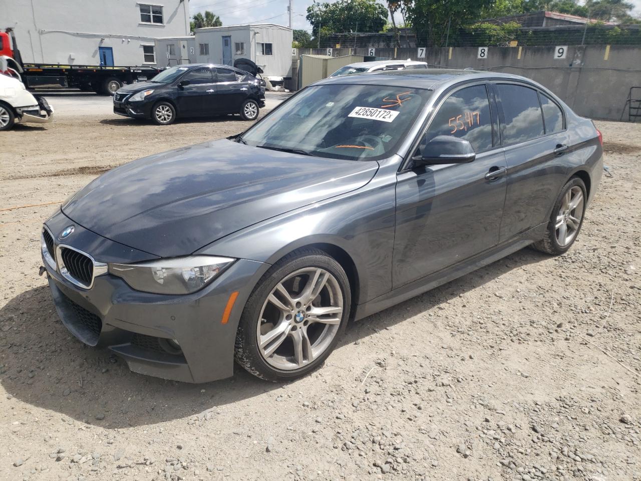 Photo 2 from auction – 2015 BMW 328 I with VIN WBA3A5G59FNS88652