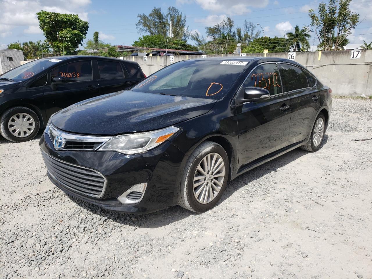 Photo 2 from auction – 2015 TOYOTA AVALON HYB with VIN 4T1BD1EB6FU038665