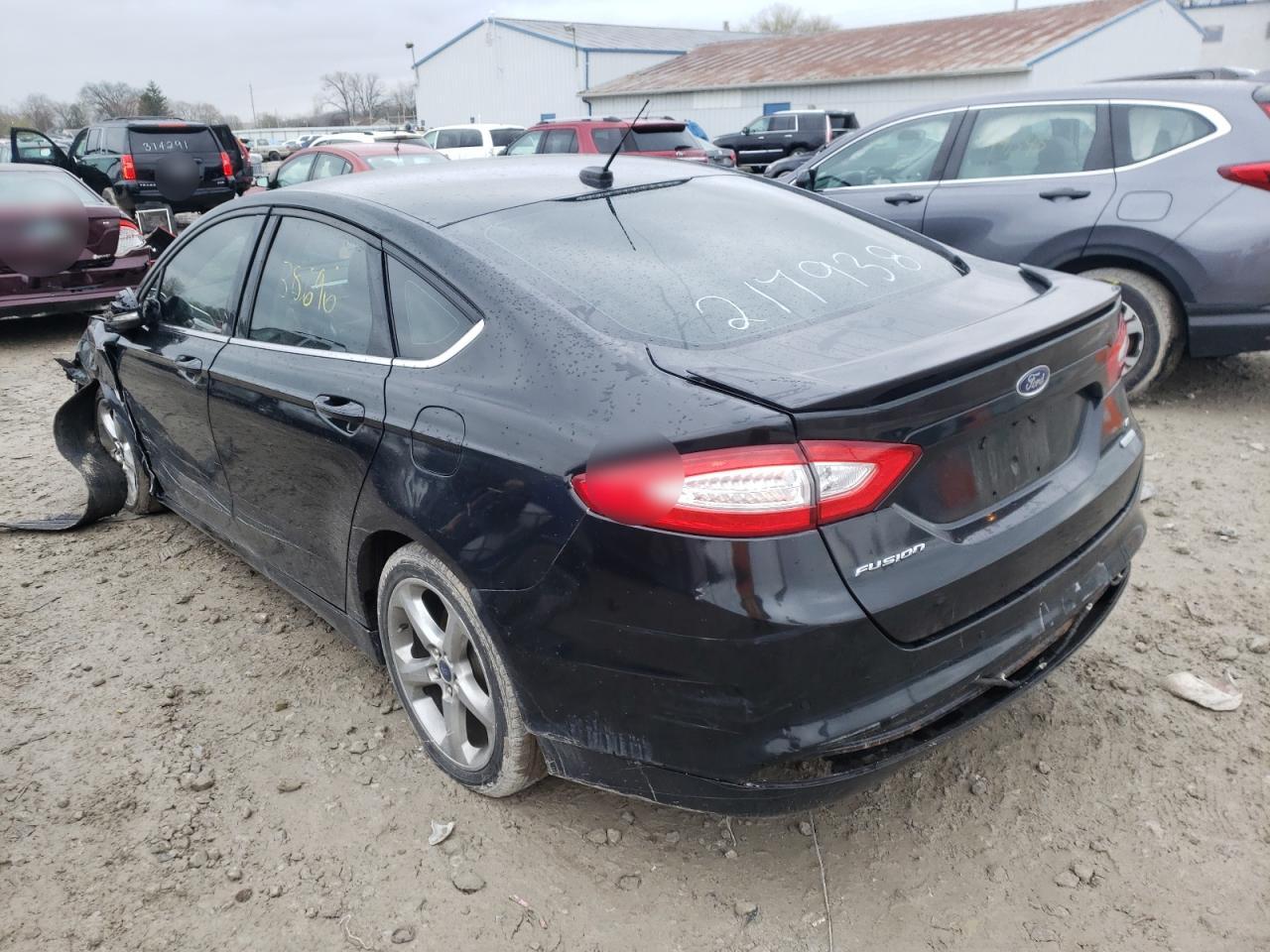 Photo 3 from auction – 2015 FORD FUSION SE with VIN 3FA6P0H77FR217938