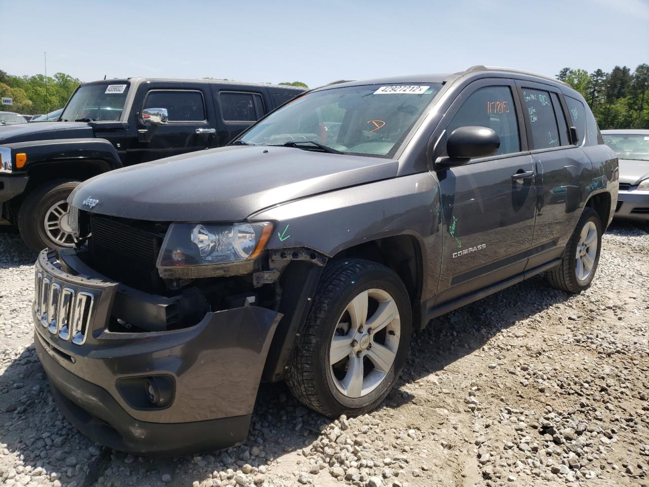 Photo 2 from auction – 2016 JEEP COMPASS SP with VIN 1C4NJCBA4GD675282