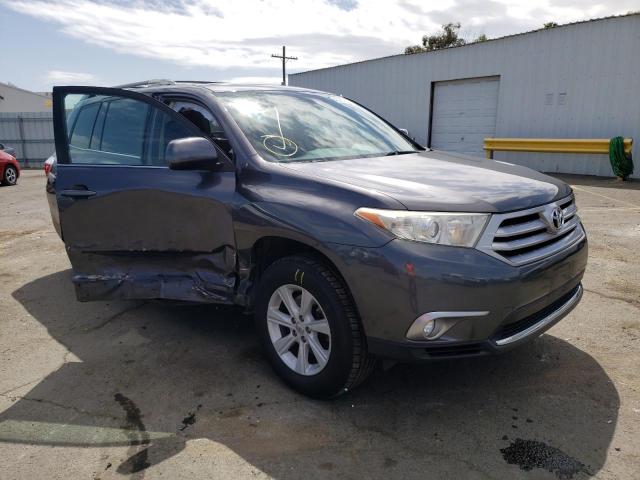 TOYOTA HIGHLANDER 2012 with VIN 5TDBK3EH7CS164916 - Photo from auction