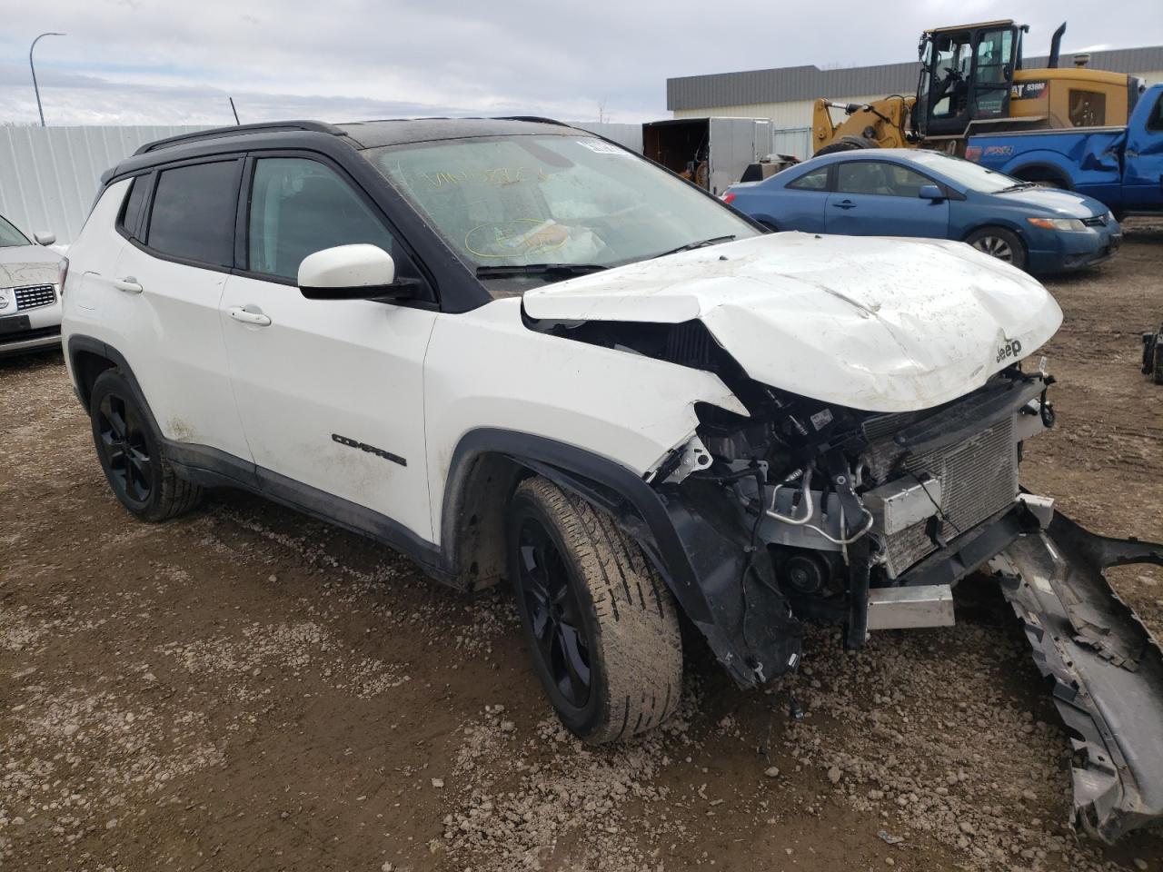 JEEP COMPASS LA 2021 with VIN 3C4NJCBB4MT587296 - Photo from auction