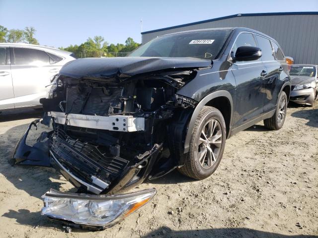 Photo 2 from auction – 2019 TOYOTA HIGHLANDER with VIN 5TDZARFH3KS048386