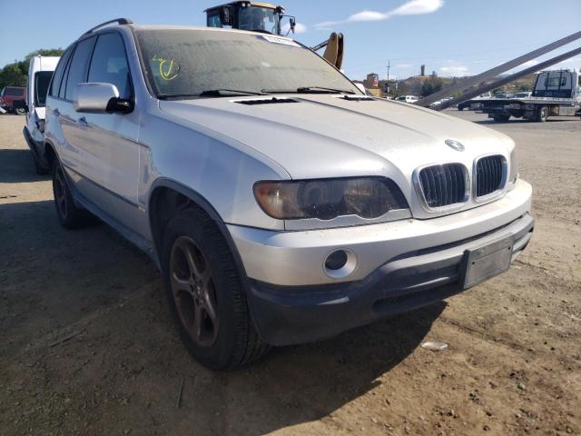 BMW X5 3.0I 2002 with VIN 5UXFA53592LV73250 - Photo from auction