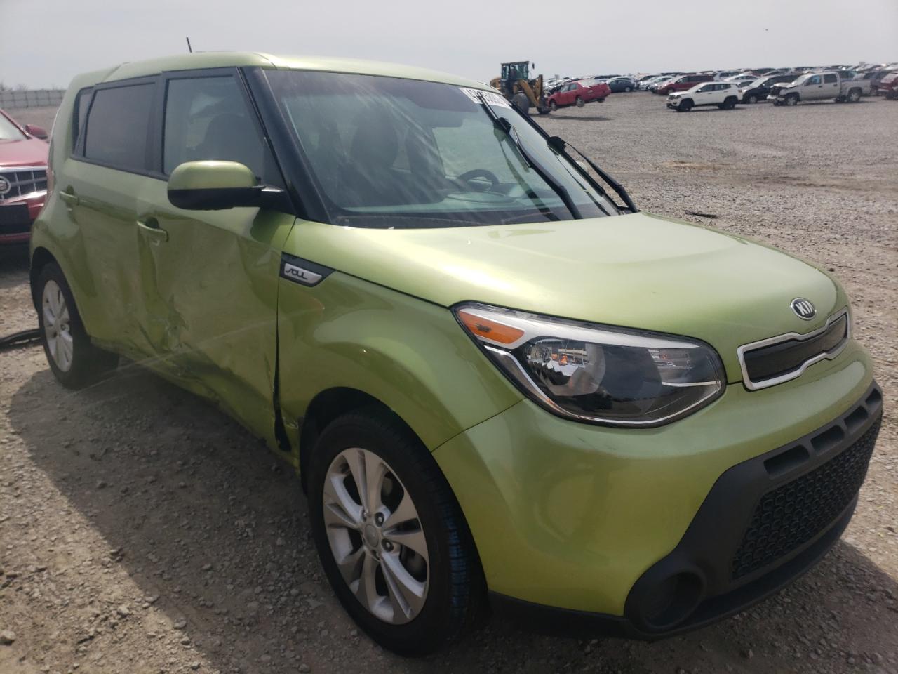 KIA SOUL + 2015 with VIN KNDJP3A59F7765672 - Photo from auction