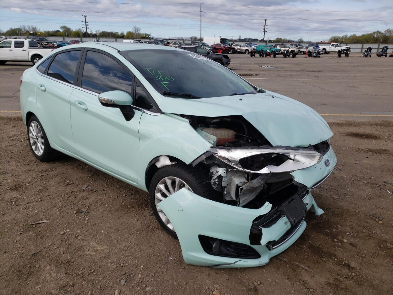 FORD FIESTA TIT 2017 with VIN 3FADP4CJ2HM136413 - Photo from auction