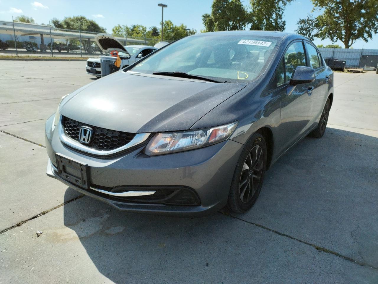 Photo 2 from auction – 2013 HONDA CIVIC EX with VIN 2HGFB2F80DH541534