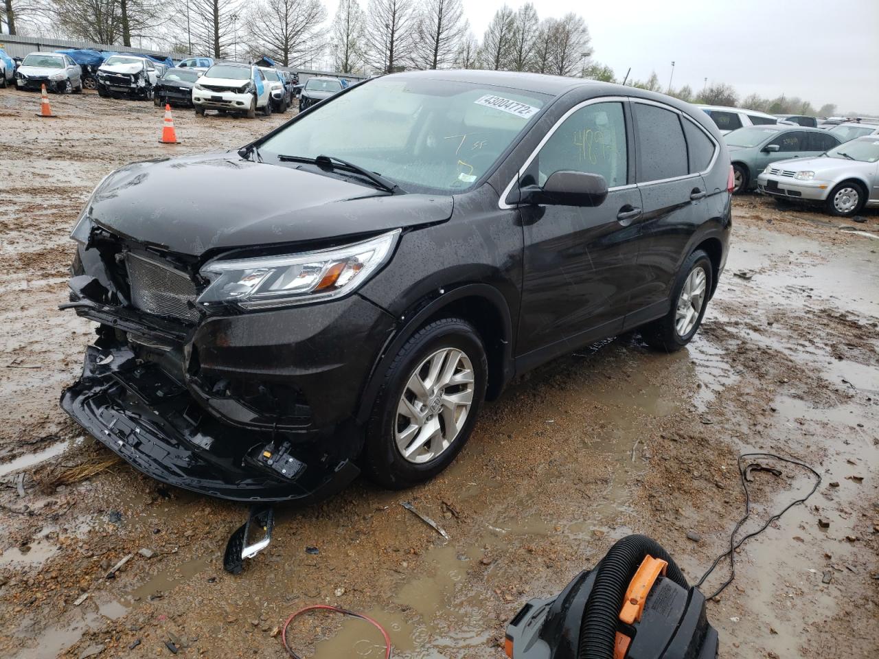 Photo 2 from auction – 2016 HONDA CR-V EX with VIN 5J6RM4H52GL138841
