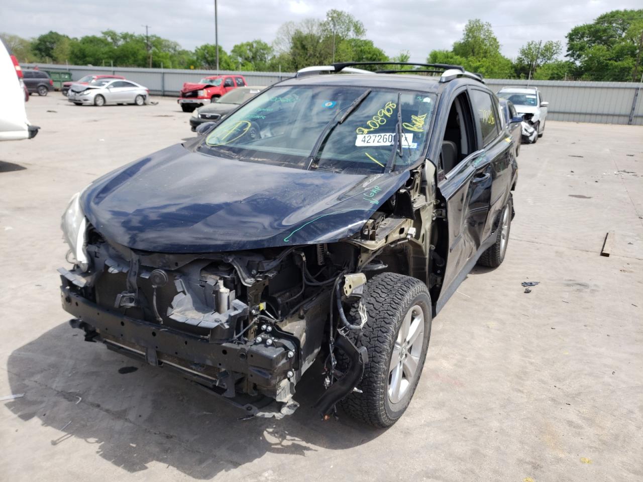 Photo 9 from auction – 2015 TOYOTA RAV4 XLE with VIN 2T3WFREV8FW208908