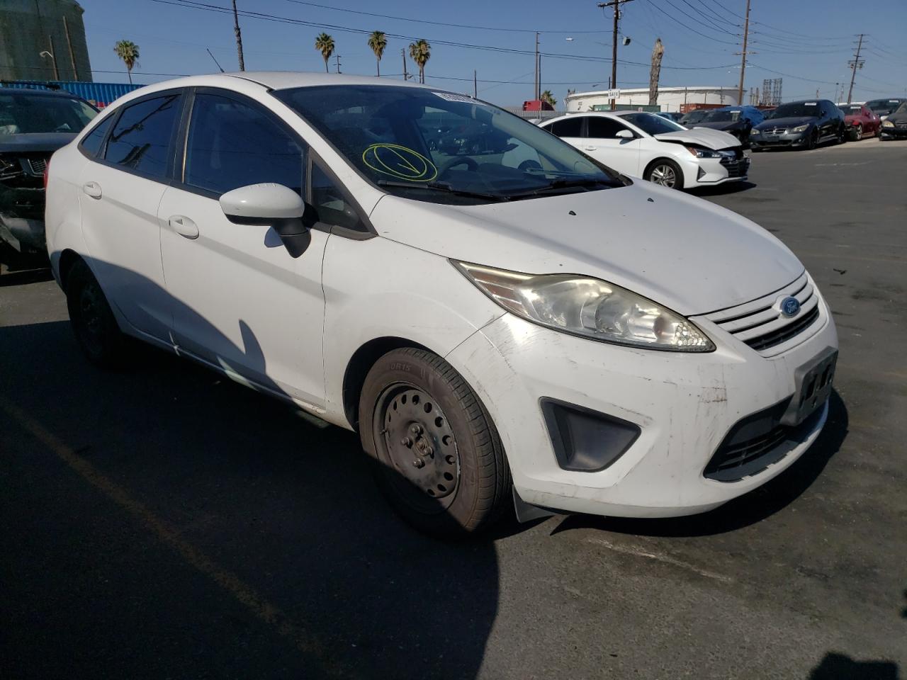 FORD FIESTA S 2012 with VIN 3FADP4AJ0CM129262 - Photo from auction