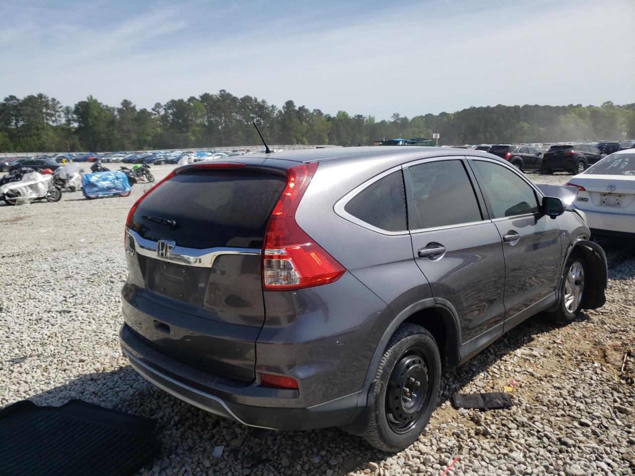 Photo 4 from auction – 2016 HONDA CR-V EX with VIN 2HKRM3H51GH503417