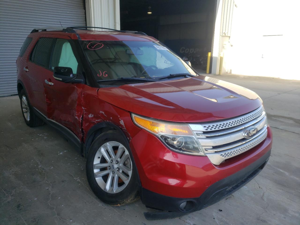 FORD EXPLORER X 2011 with VIN 1FMHK7D83BGA45378 - Photo from auction