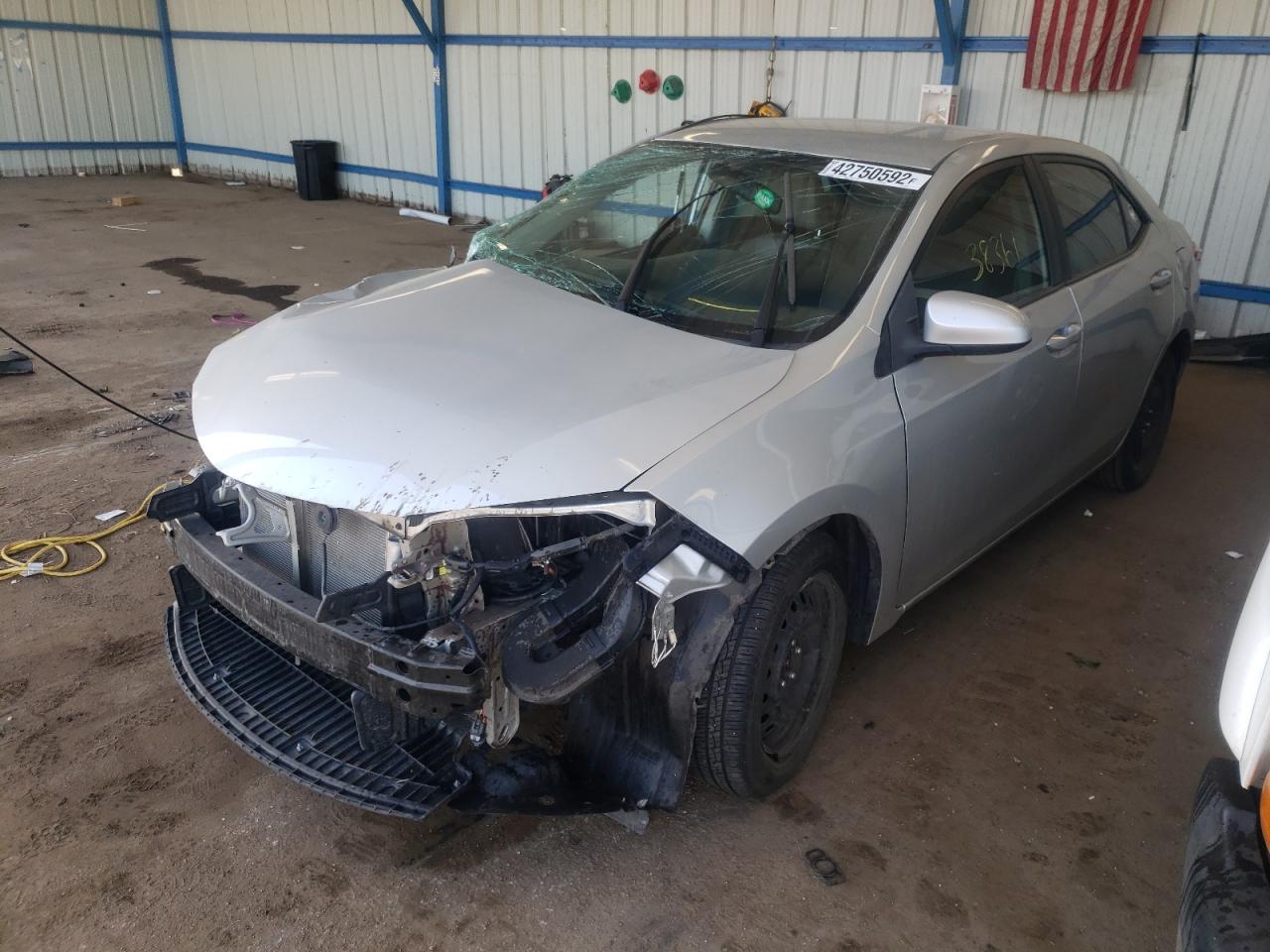 Photo 2 from auction – 2016 TOYOTA COROLLA L with VIN 5YFBURHE7GP442596