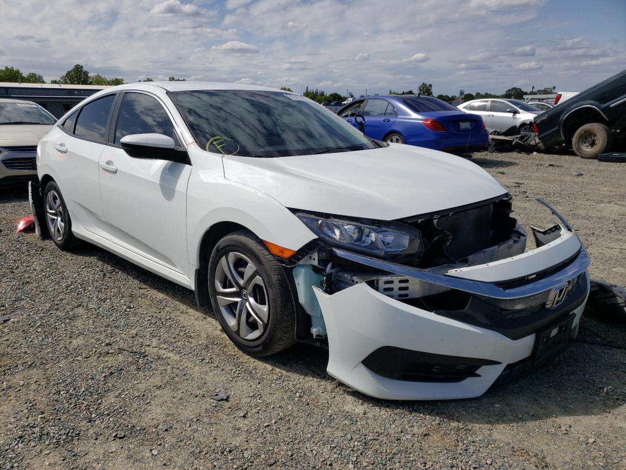Photo 1 from auction – 2017 HONDA CIVIC LX with VIN 19XFC2F53HE231400