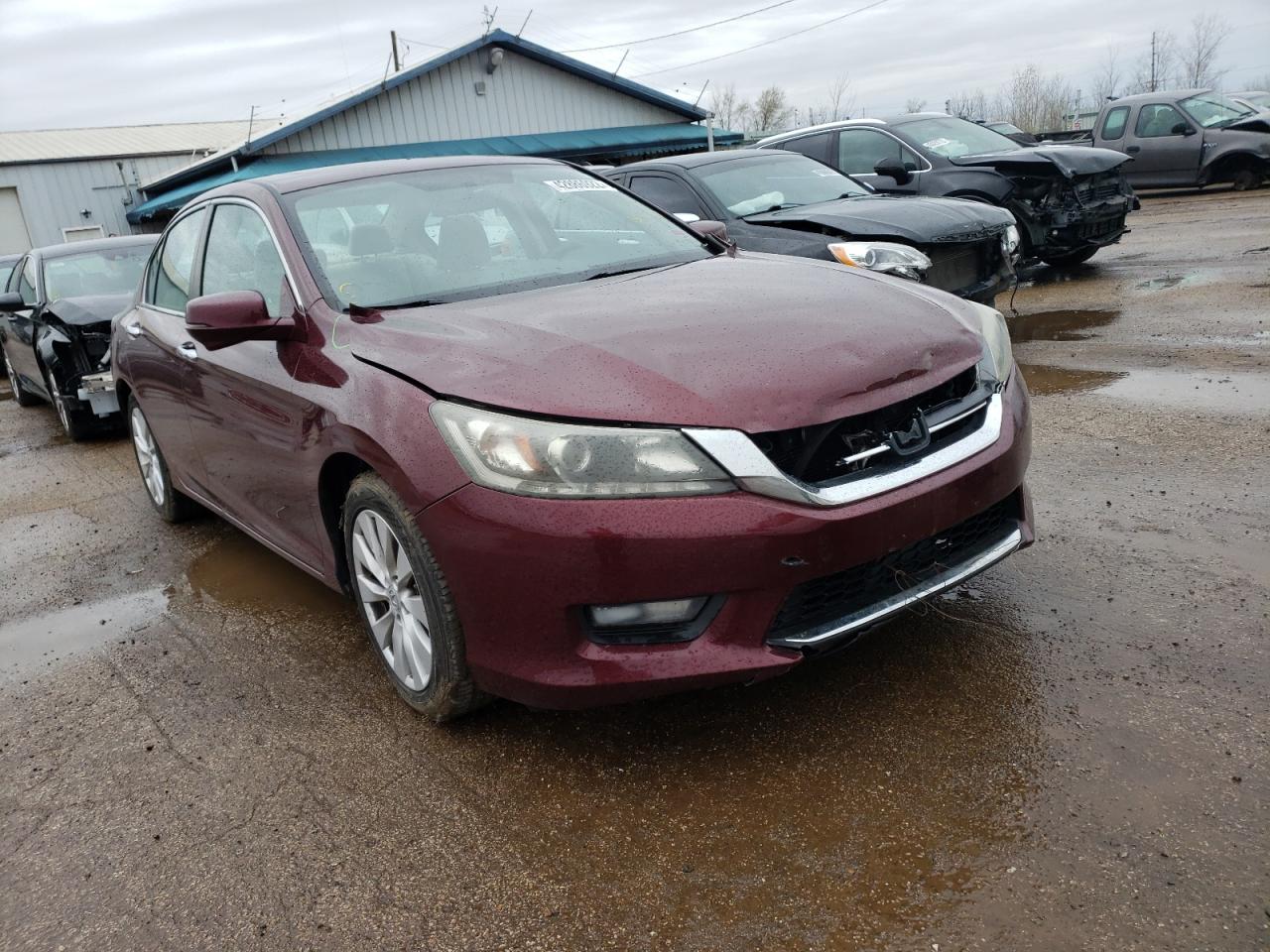 HONDA ACCORD EX 2014 with VIN 1HGCR2F71EA153797 - Photo from auction