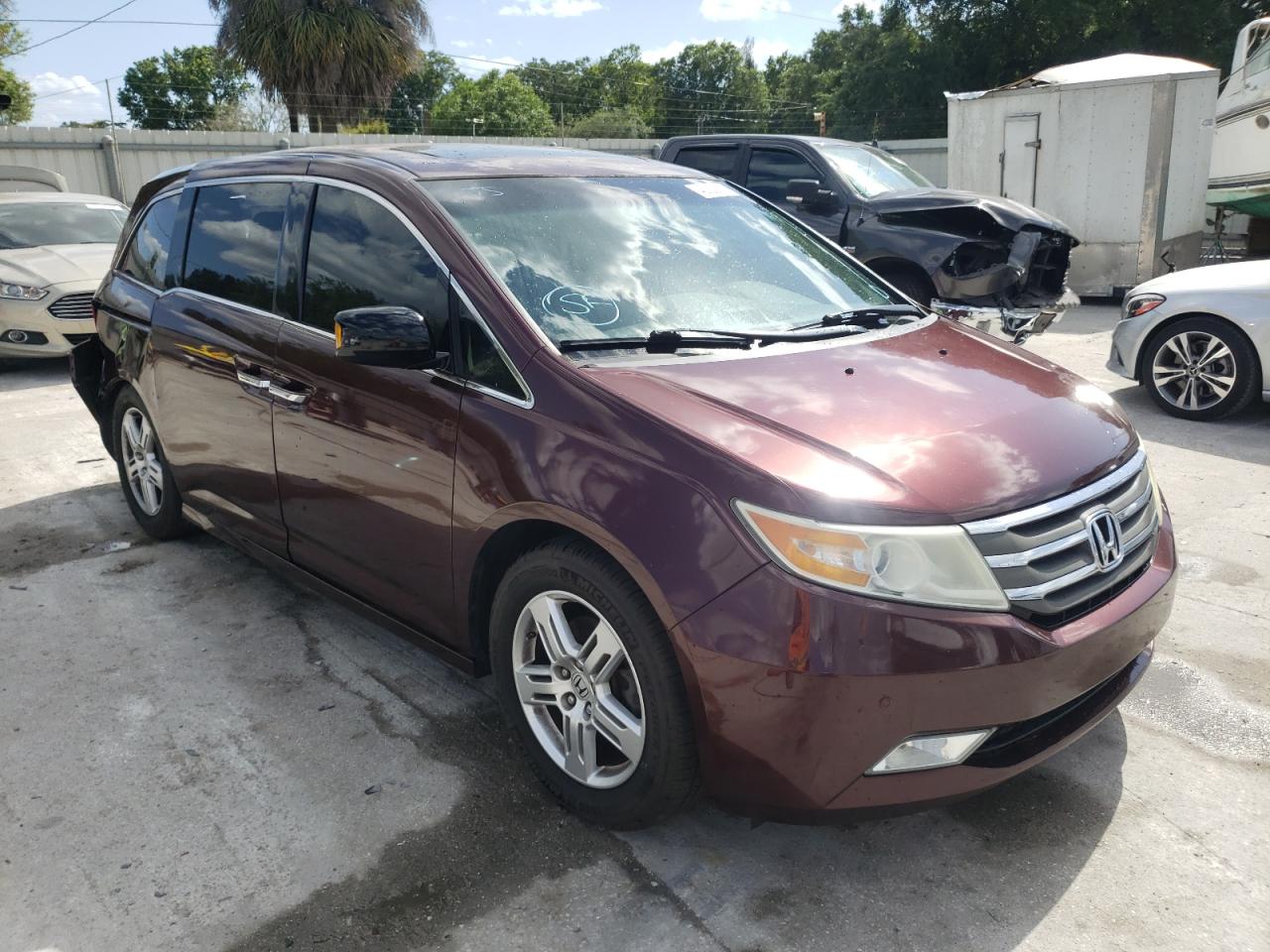 HONDA ODYSSEY TO 2012 with VIN 5FNRL5H97CB133407 - Photo from auction
