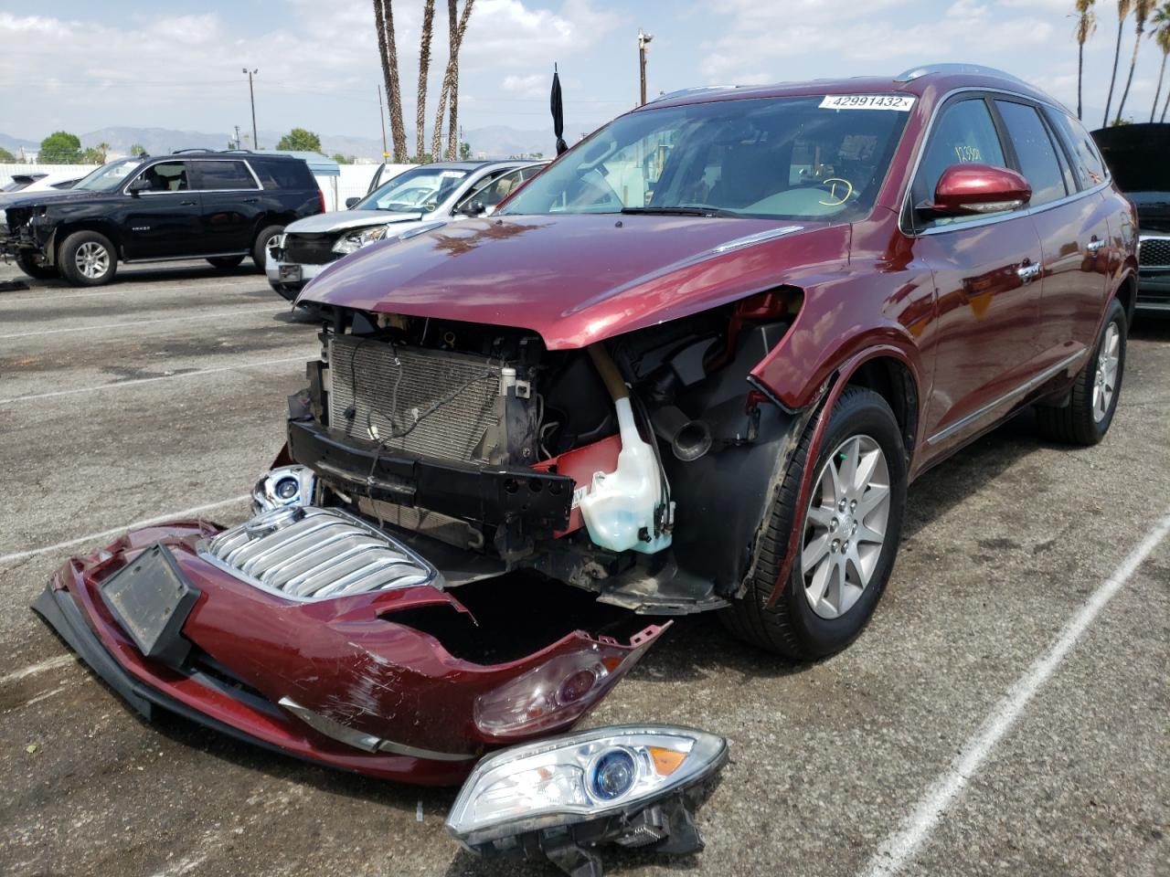 Photo 2 from auction – 2016 BUICK ENCLAVE with VIN 5GAKRAKDXGJ343473