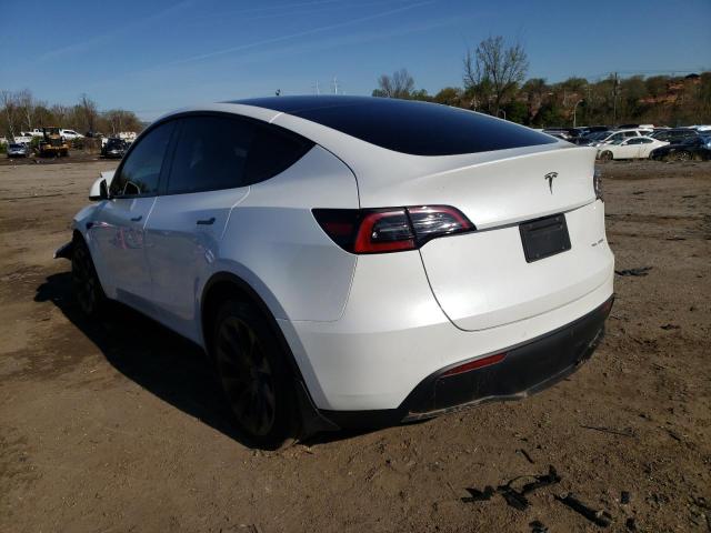 Photo 3 from auction – 2022 TESLA MODEL Y with VIN 7SAYGDEE2NF363972