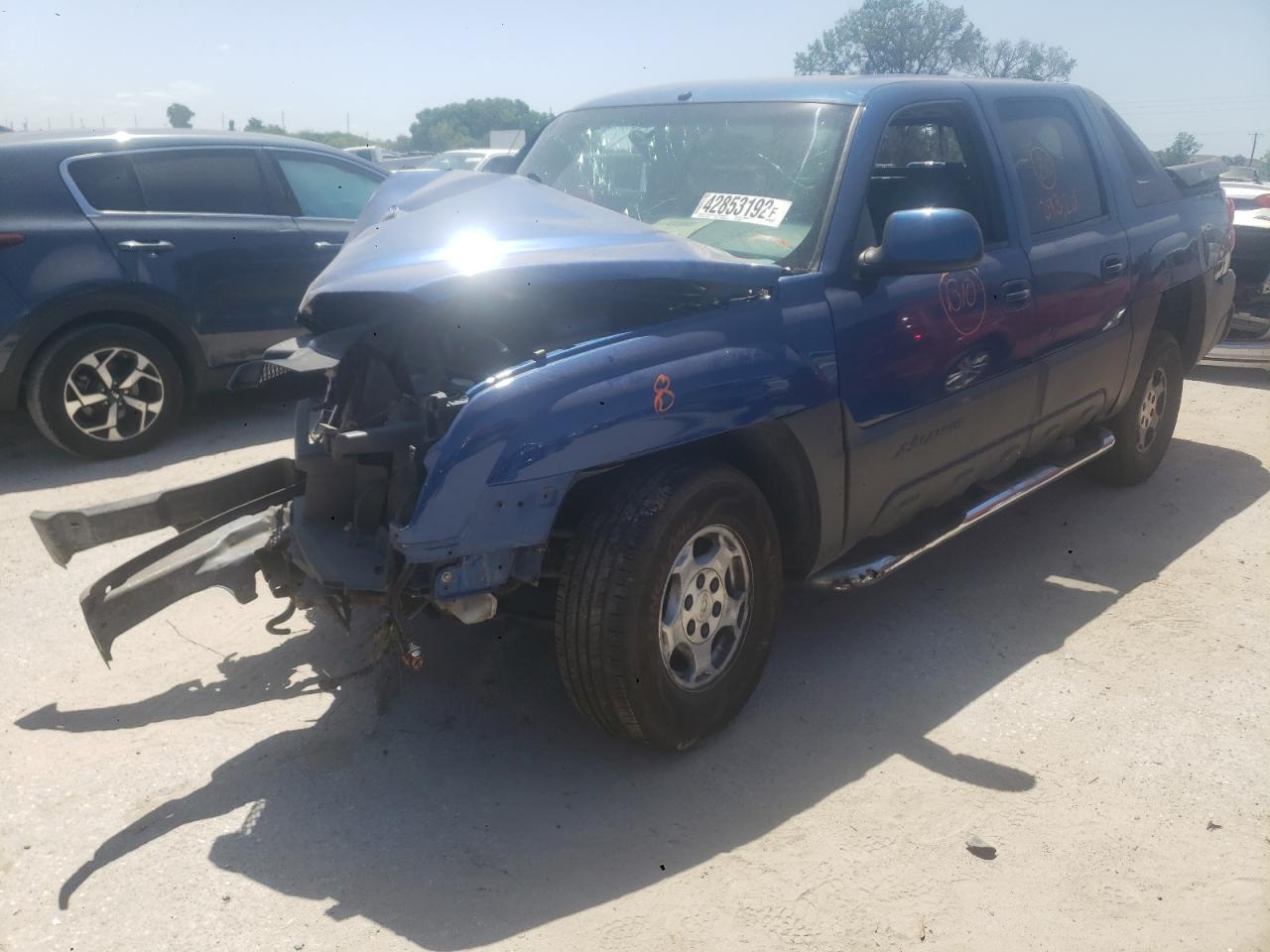 Photo 2 from auction – 2003 CHEVROLET AVALANCHE with VIN 3GNEC13T23G200362
