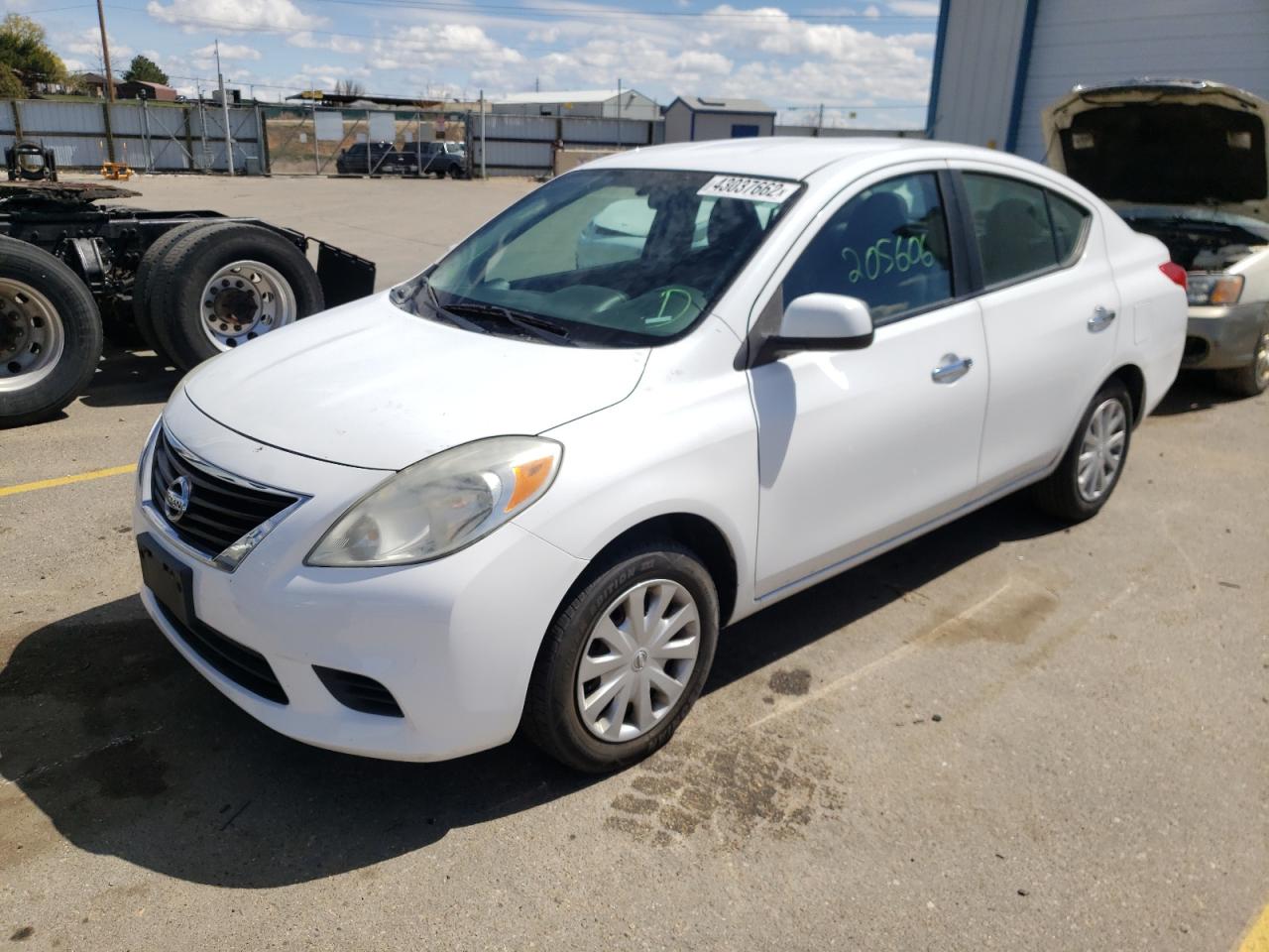 Photo 2 from auction – 2012 NISSAN VERSA S with VIN 3N1CN7AP9CL816699
