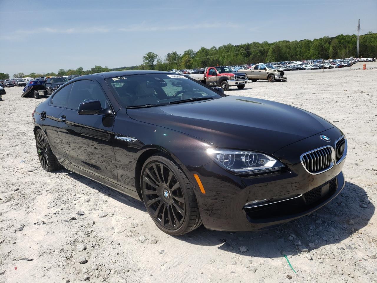 BMW 650 I 2014 with VIN WBAYM9C57ED248178 - Photo from auction