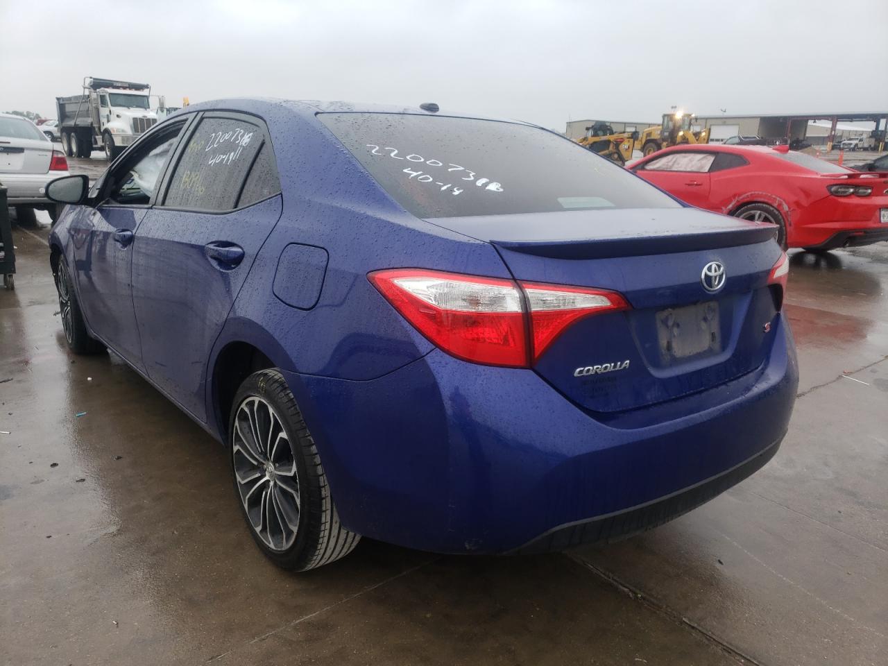 Photo 3 from auction – 2014 TOYOTA COROLLA L with VIN 5YFBURHE5EP046602