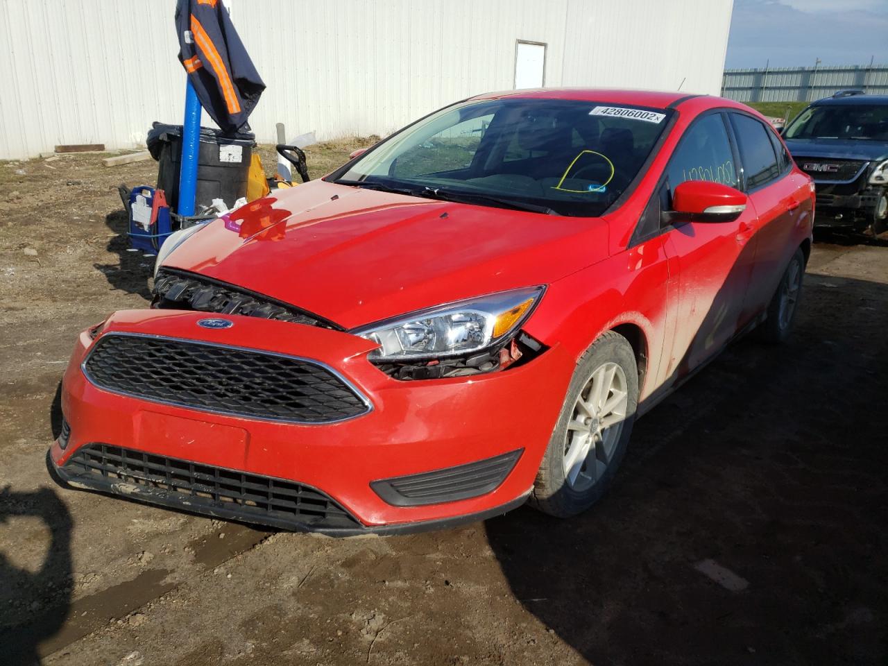 Photo 2 from auction – 2015 FORD FOCUS SE with VIN 1FADP3F2XFL329180