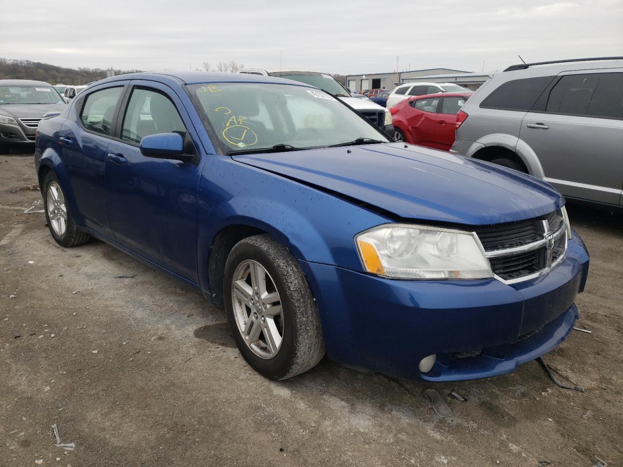 DODGE AVENGER R/ 2010 with VIN 1B3CC5FBXAN129072 - Photo from auction