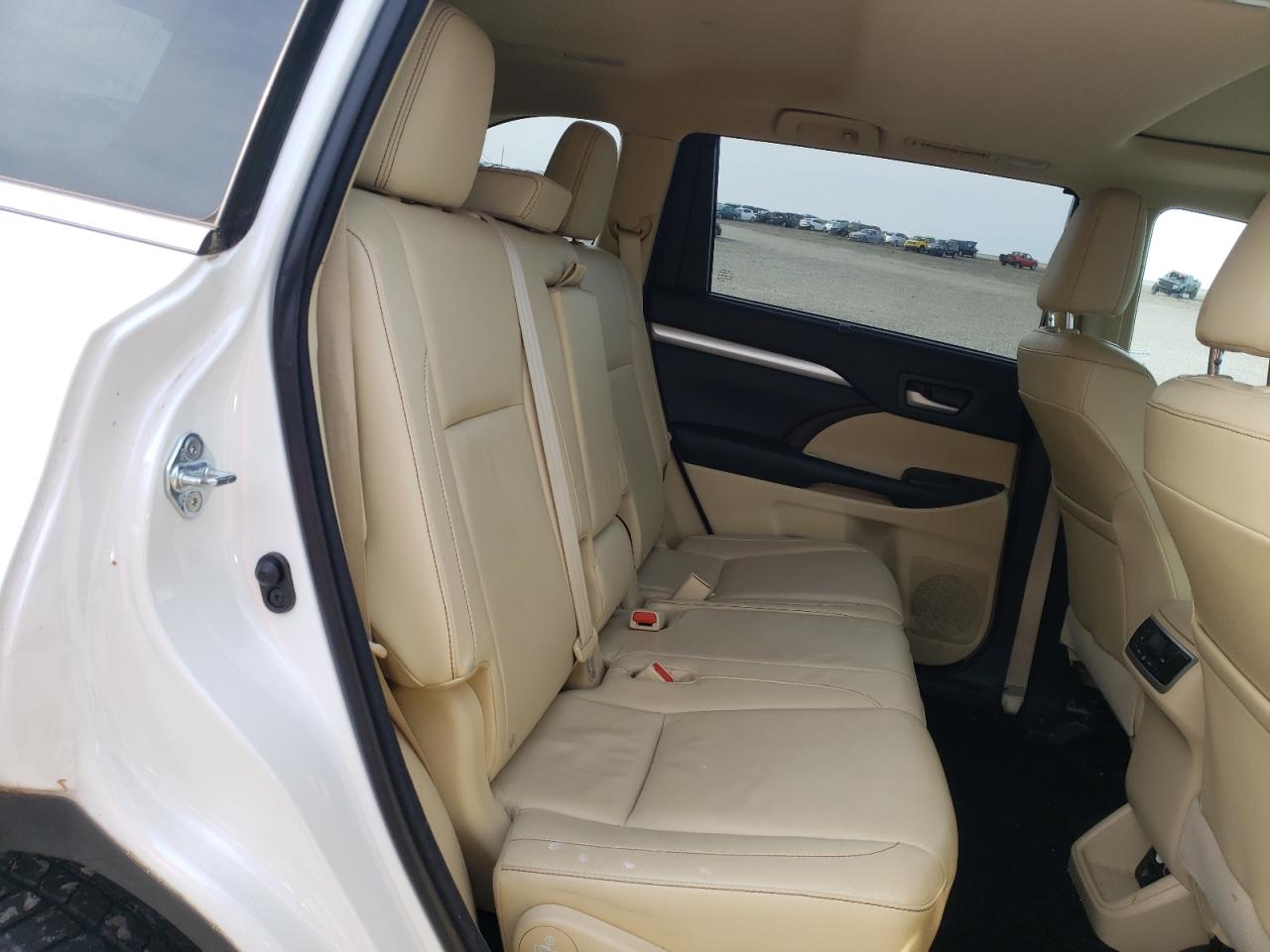 Photo 6 from auction – 2015 TOYOTA HIGHLANDER with VIN 5TDJKRFH6FS180980