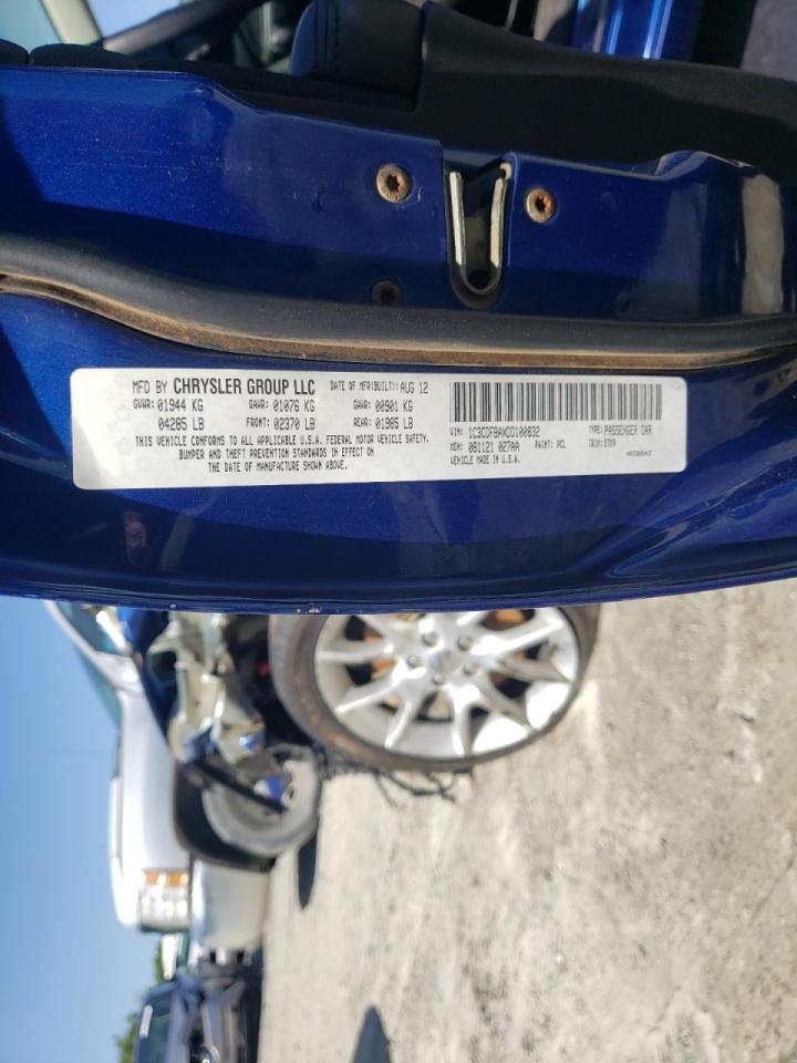 Photo 10 from auction – 2013 DODGE DART SXT with VIN 1C3CDFBAXDD100832