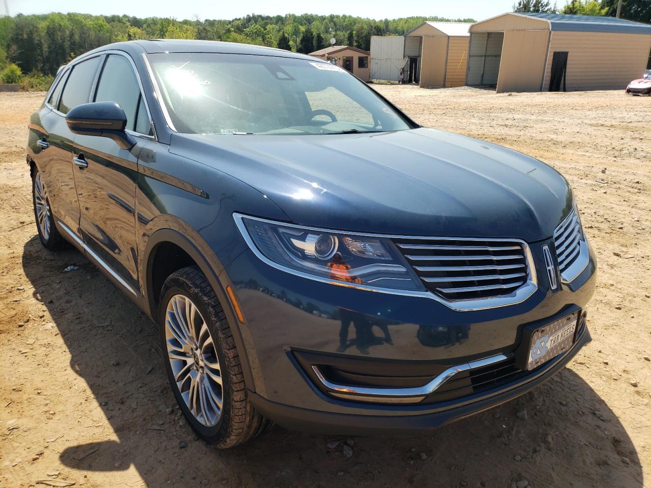 LINCOLN MKX RESERV 2016 with VIN 2LMTJ8LR3GBL80768 - Photo from auction