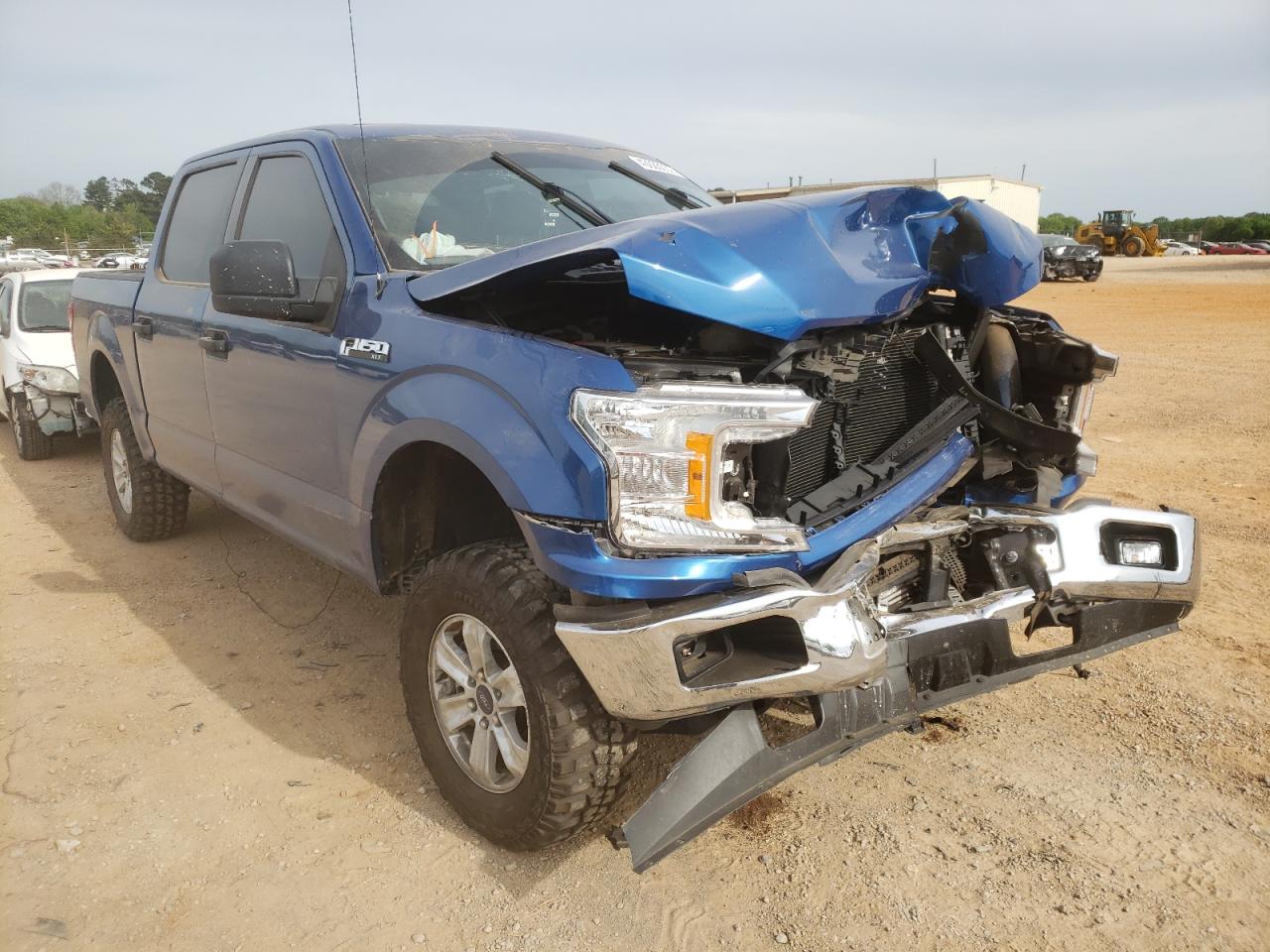 FORD F150 SUPER 2018 with VIN 1FTEW1EP4JKE60221 - Photo from auction