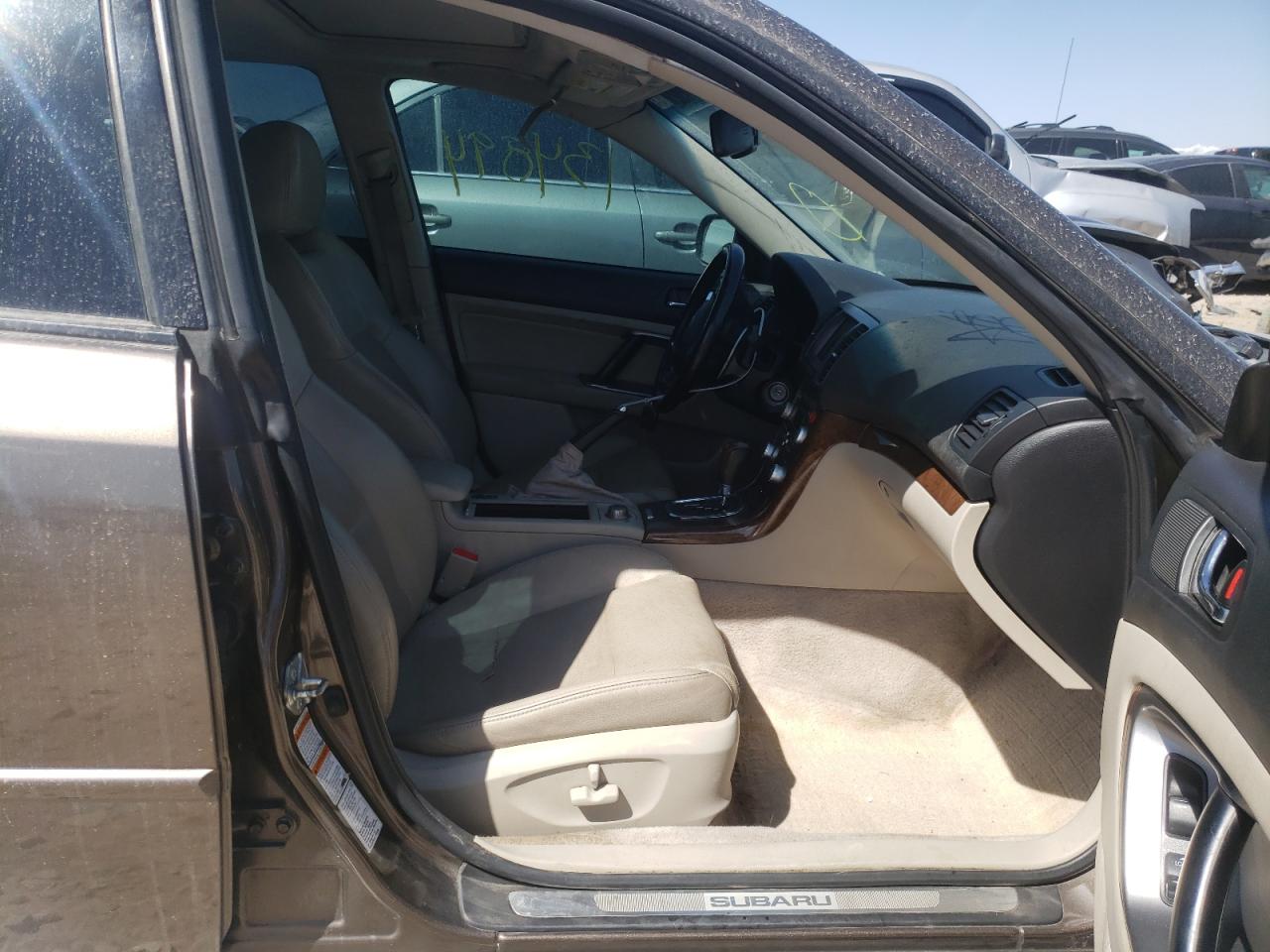 Photo 5 from auction – 2008 SUBARU LEGACY 3.0 with VIN 4S3BL856284206789